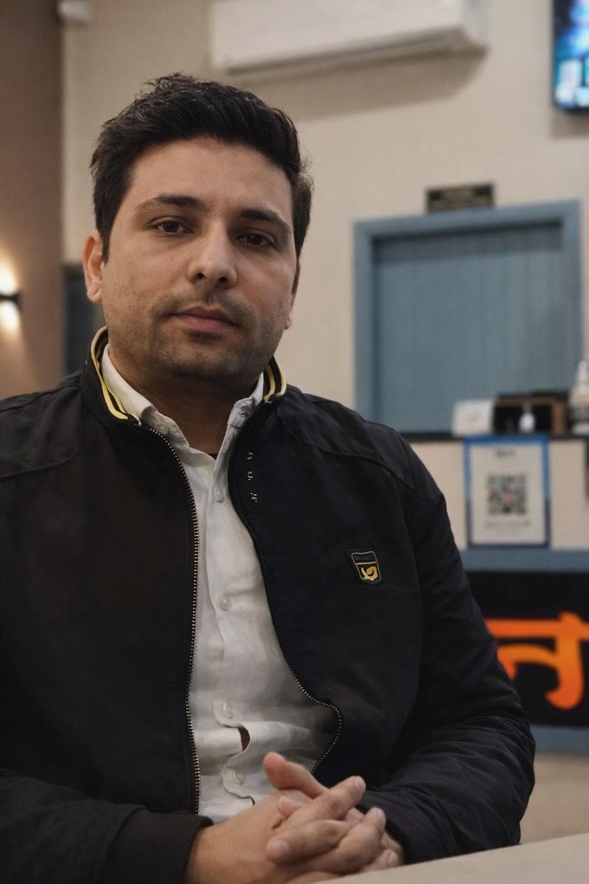 Sohil, Owner, Namo Restro, Jaipur