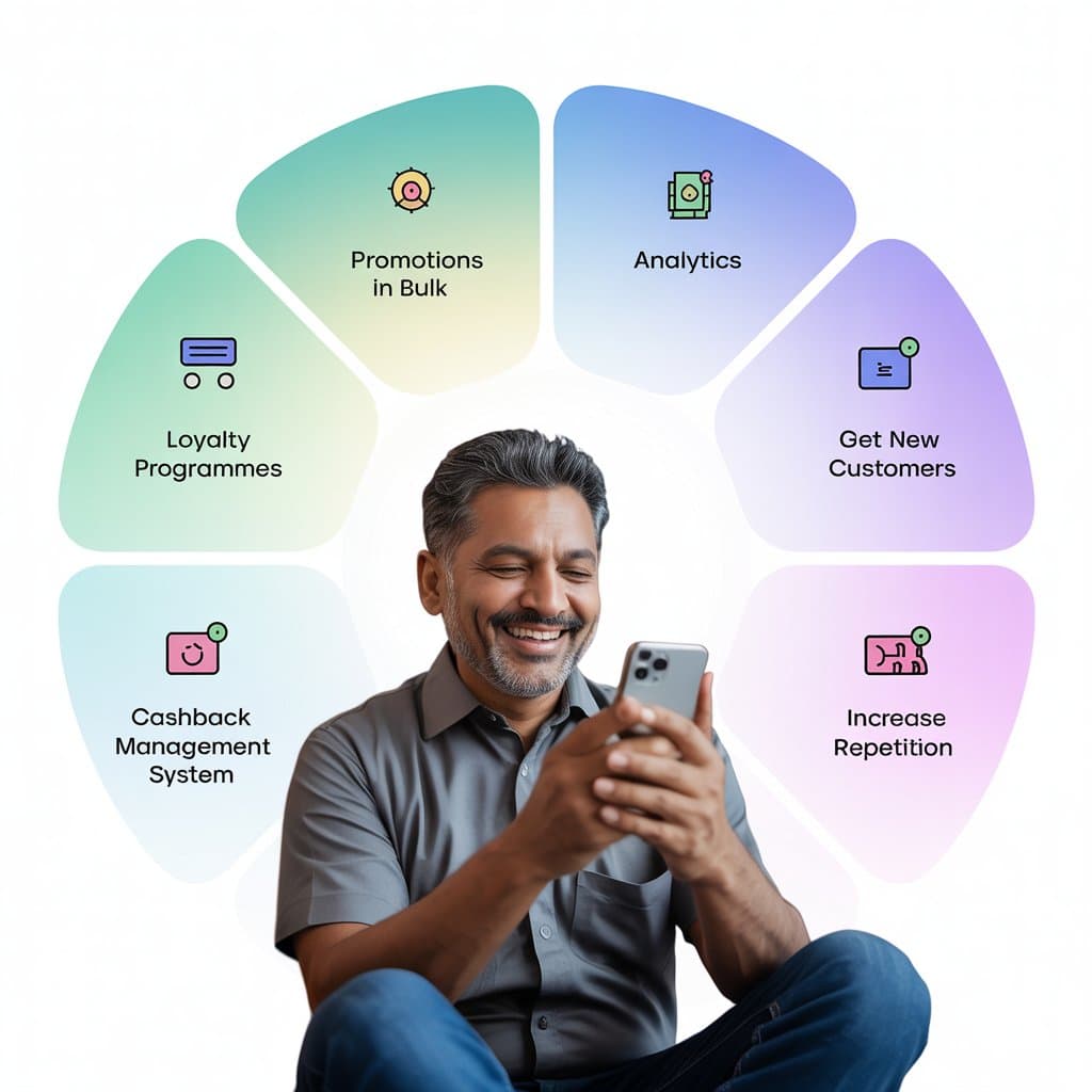 MRP Shop - Complete business management solution for restaurants and retail stores with loyalty programs, WhatsApp marketing, and customer engagement tools