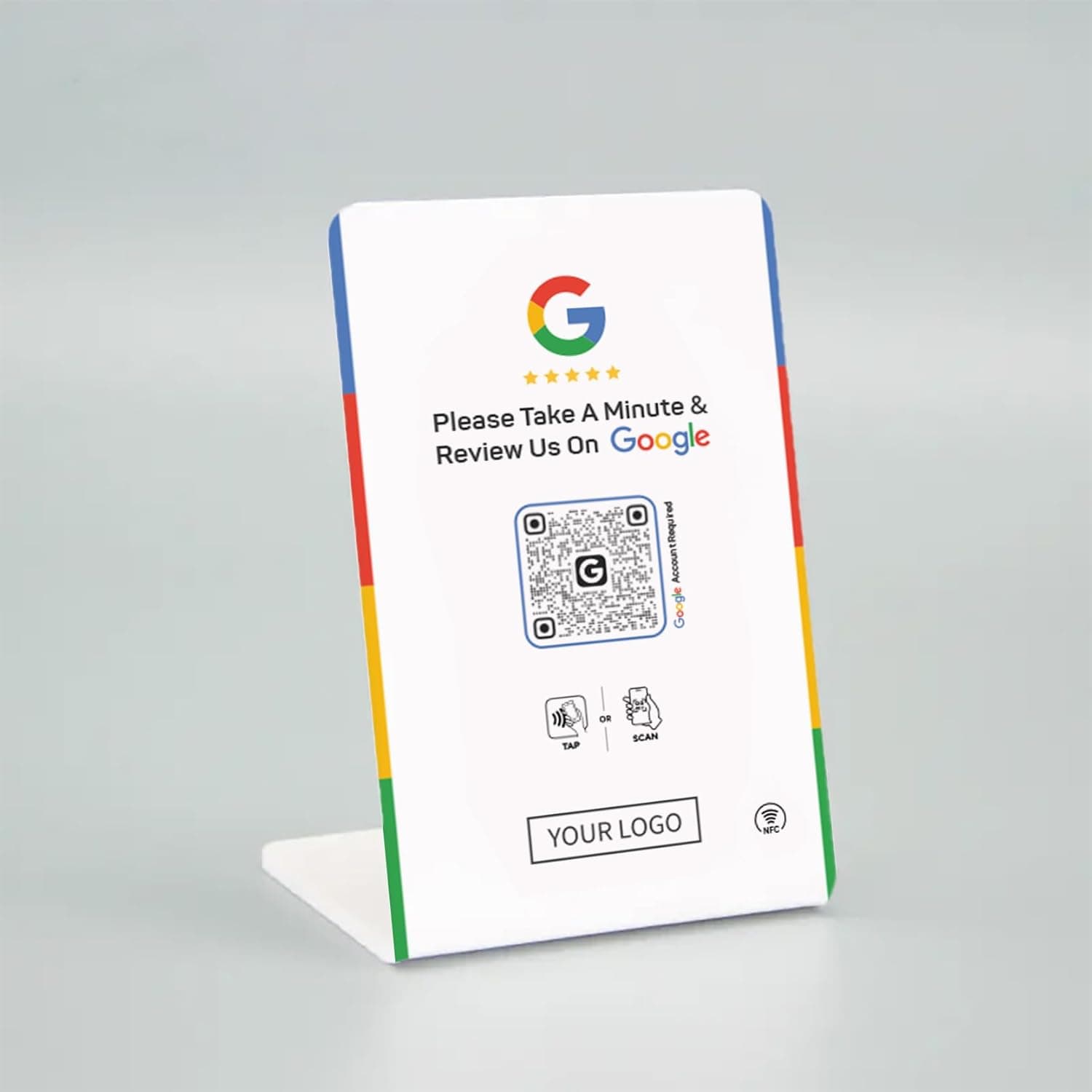 Review & Earn QR Code for customer feedback