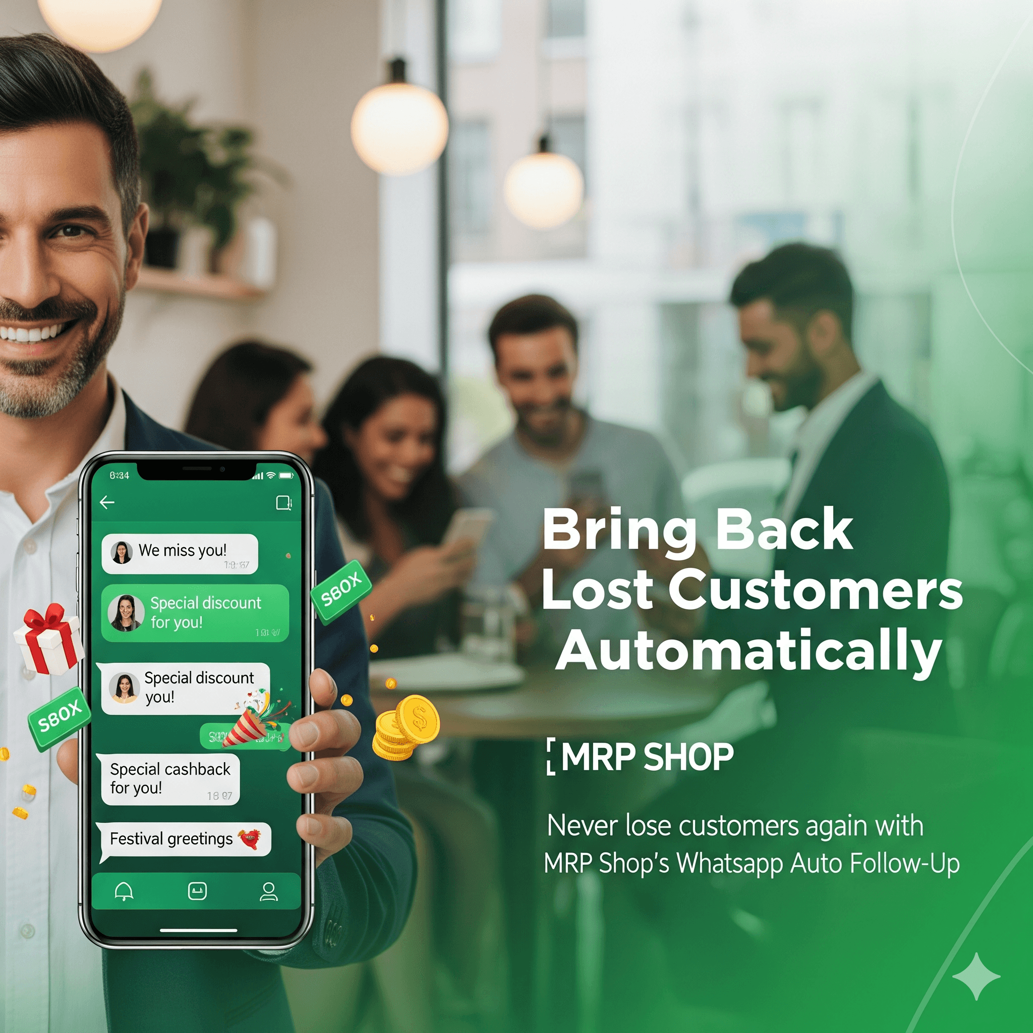 Auto follow-up on WhatsApp